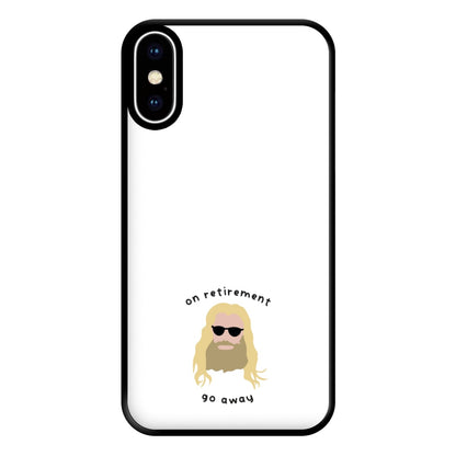 On Retirement Phone Case for iPhone XS Max