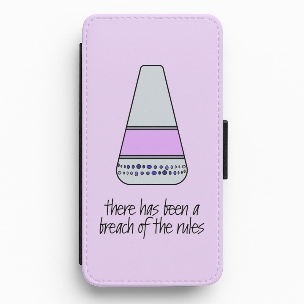 Breach Of Rules - Too Hot To Handle Flip / Wallet Phone Case