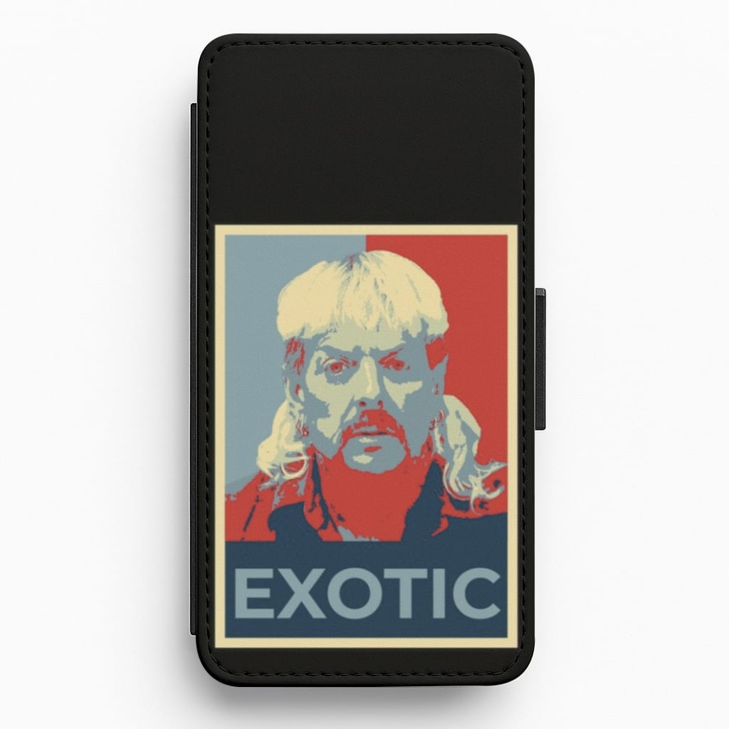 Exotic - Tiger King Flip / Wallet Phone Case