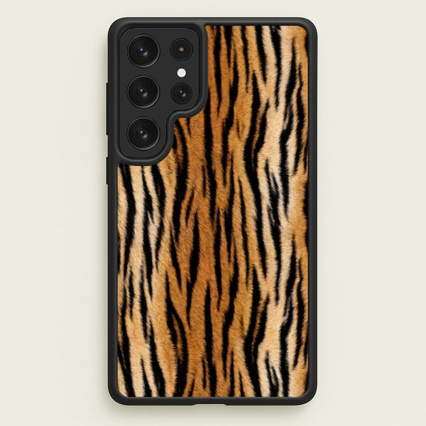 Wild Tiger Print Phone Case - Galaxy S23 Ultra / Standard