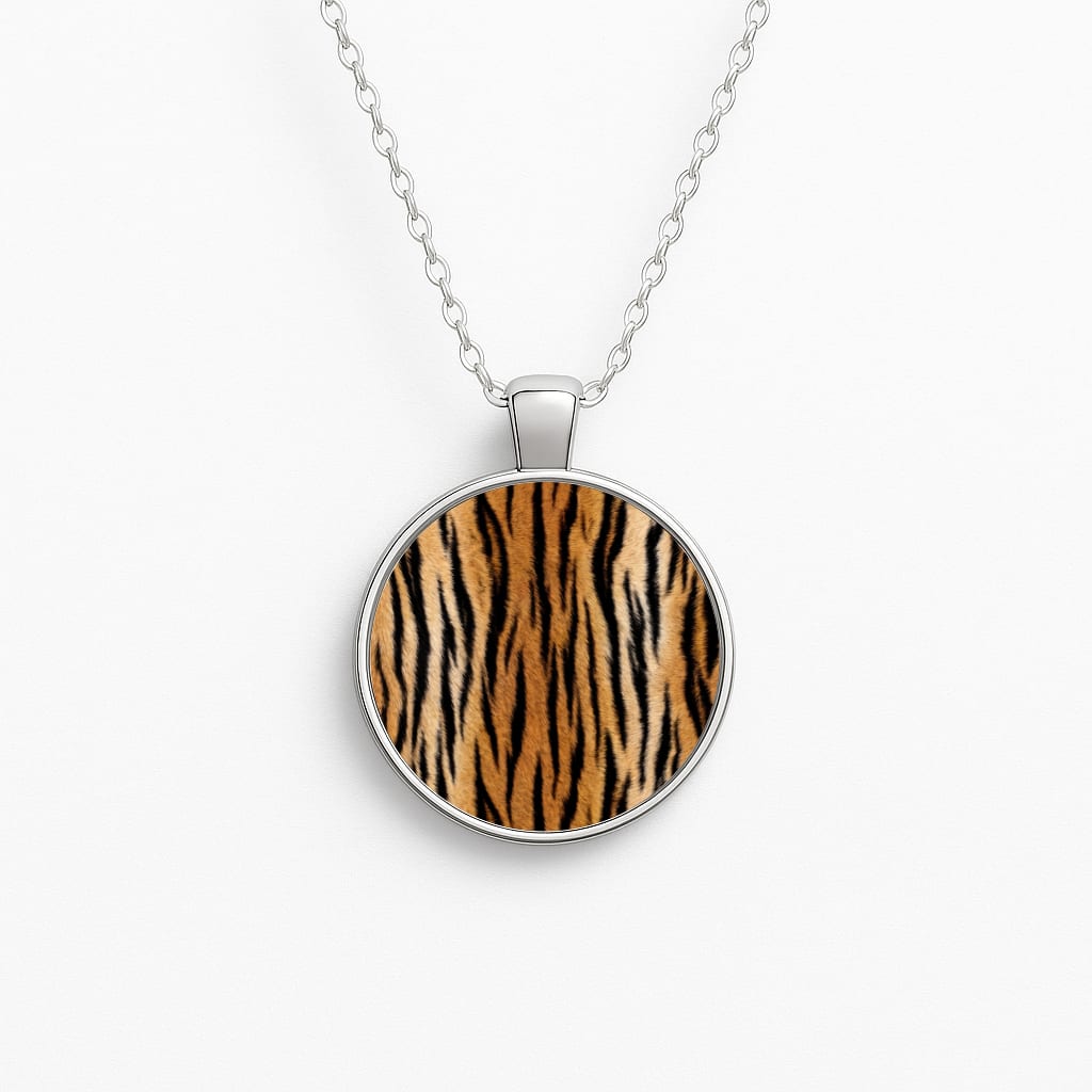 Wild Tiger Print Necklace