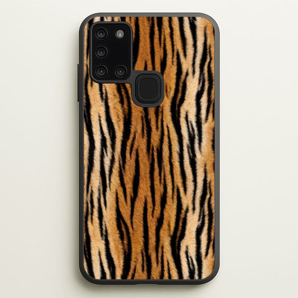 Wild Tiger Print Phone Case - Galaxy A21s / Standard