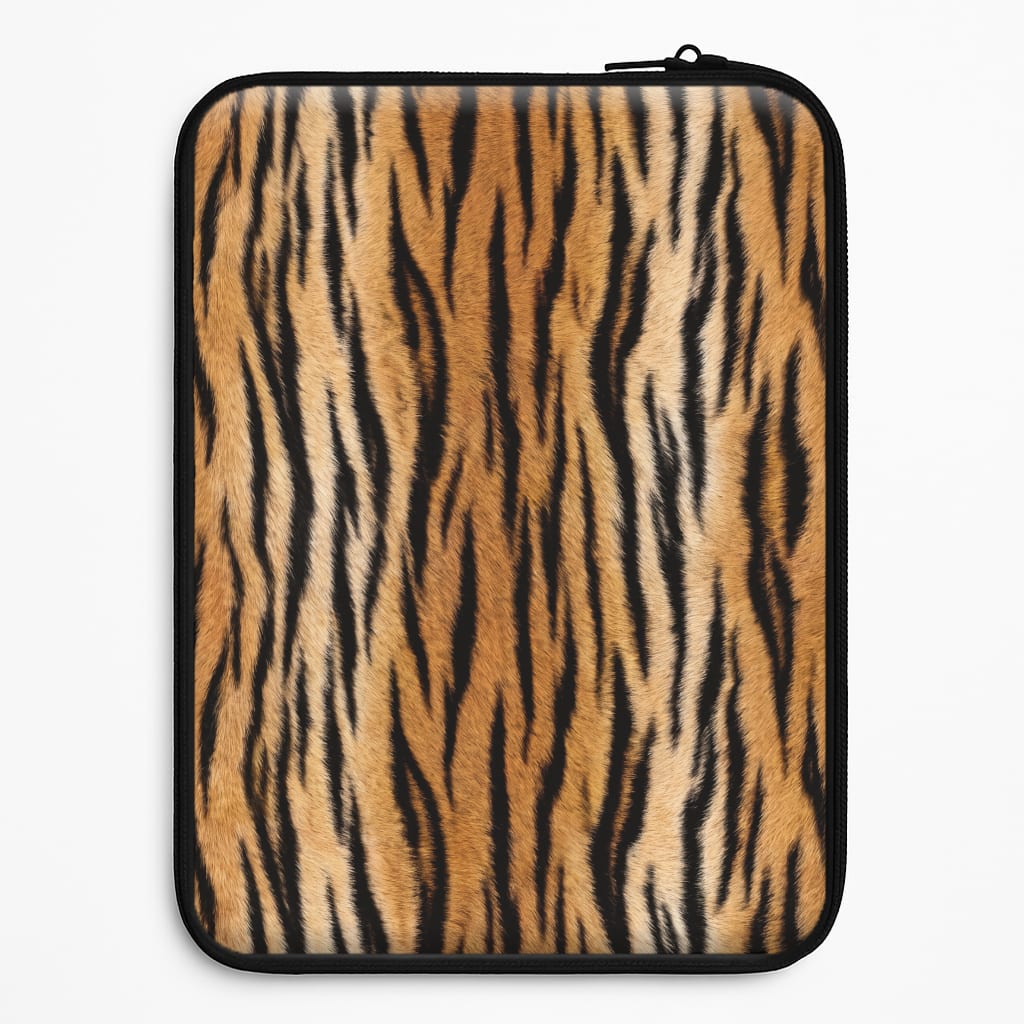 Wild Tiger Print Laptop Sleeve