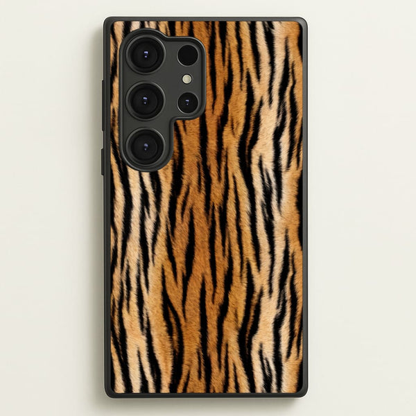 Wild Tiger Print Phone Case - Galaxy S25 Ultra / Standard