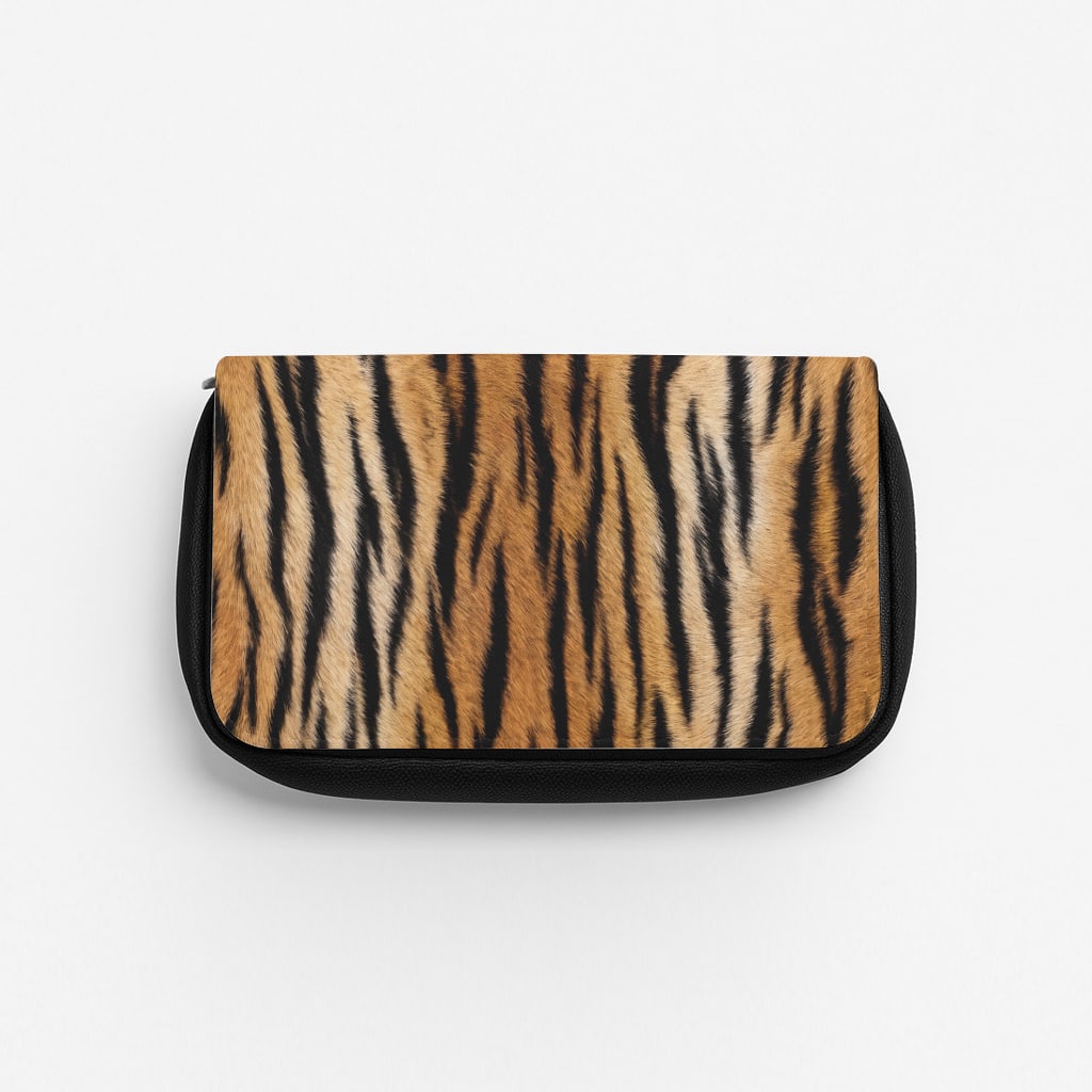 Wild Tiger Print Pencil Case