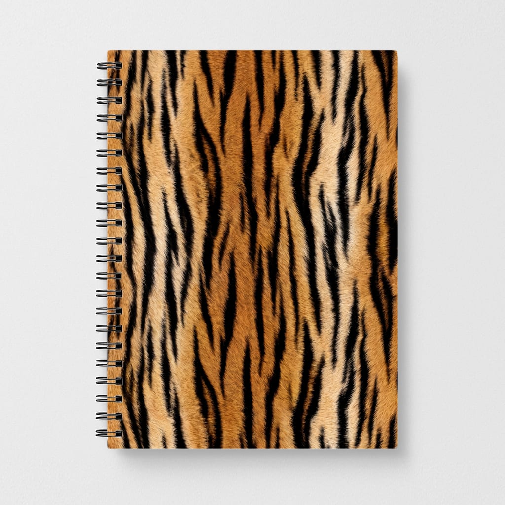 Wild Tiger Print Notebook