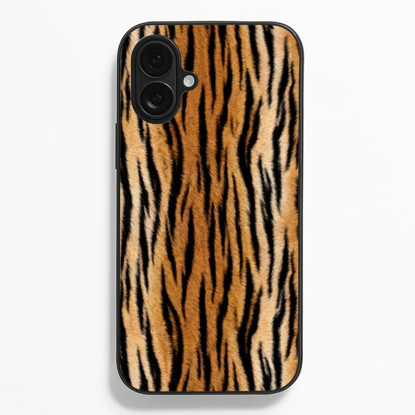 Wild Tiger Print Phone Case - iPhone 16 / Standard