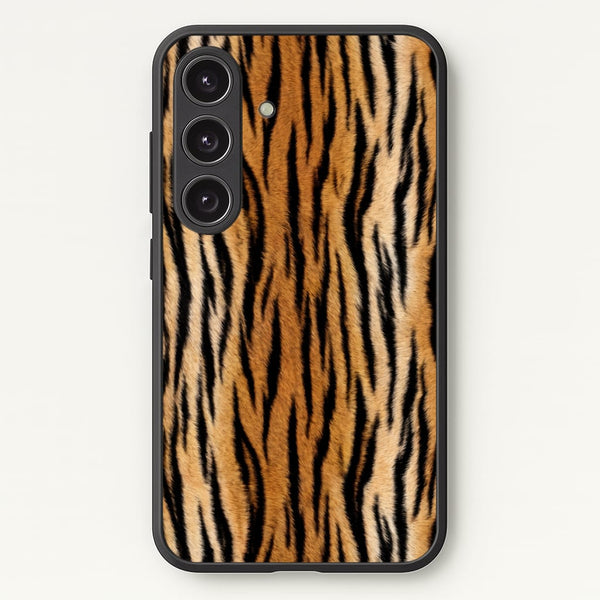 Wild Tiger Print Phone Case - Galaxy S25 / Standard