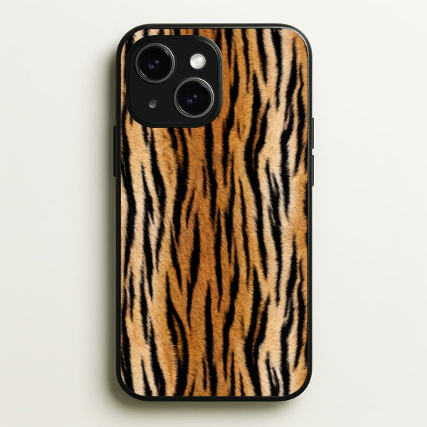 Wild Tiger Print Phone Case - iPhone 15 / Standard