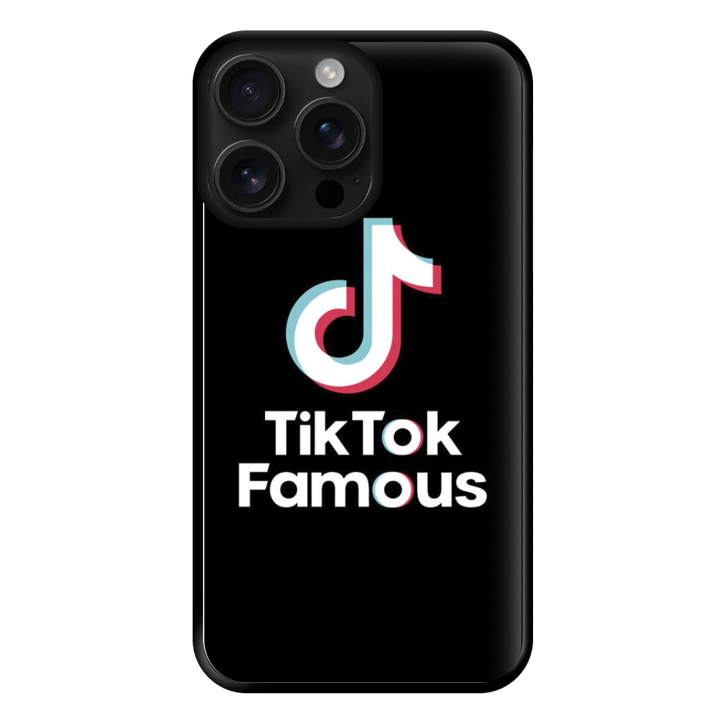 TikTok Famous Phone Case for iPhone 16 Pro Max