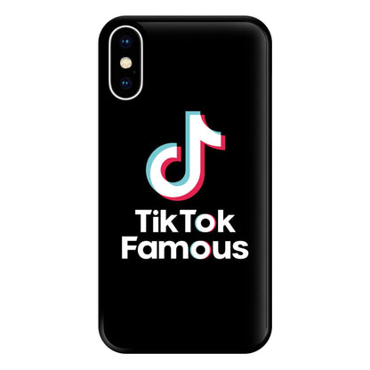 TikTok Famous Phone Case for iPhone XS Max