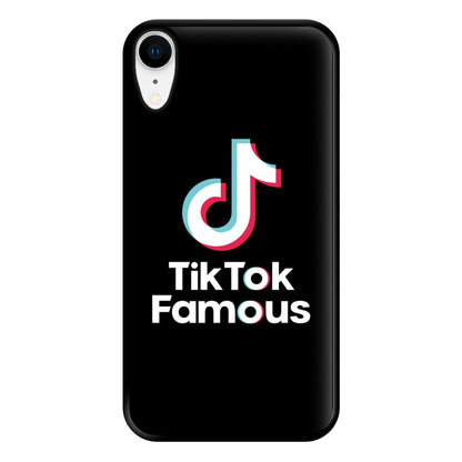 TikTok Famous Phone Case for iPhone XR