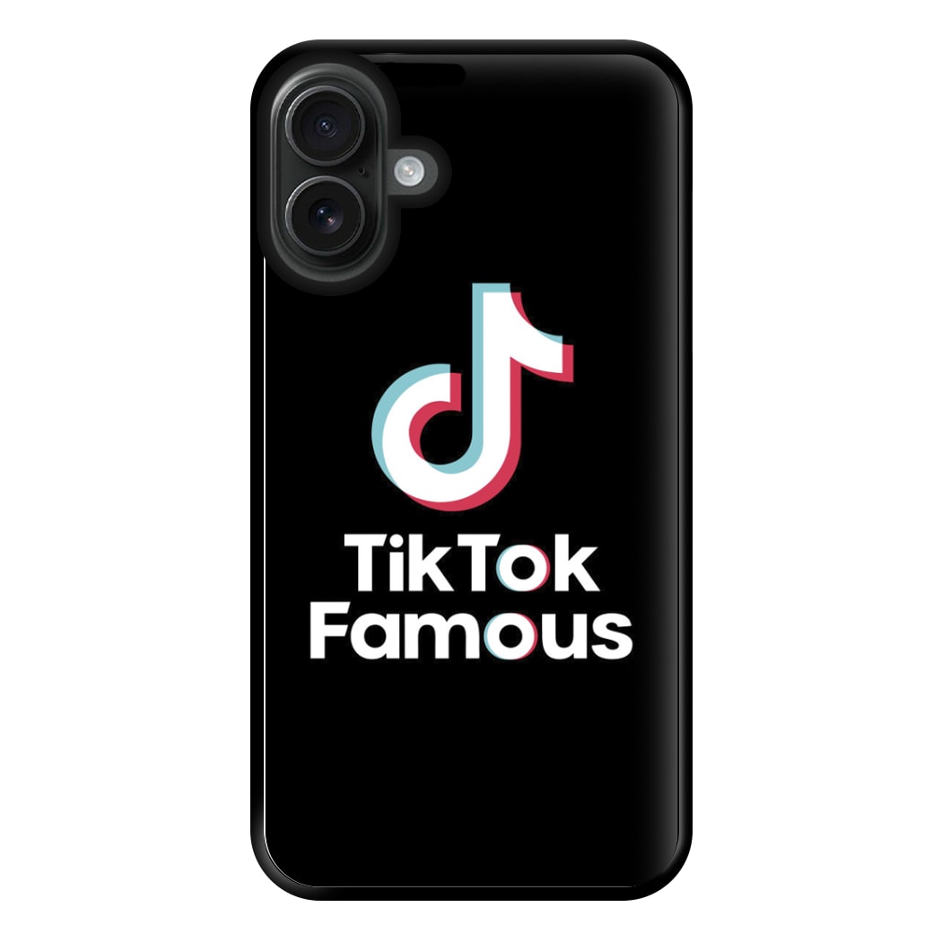 TikTok Famous Phone Case for iPhone 16 Plus