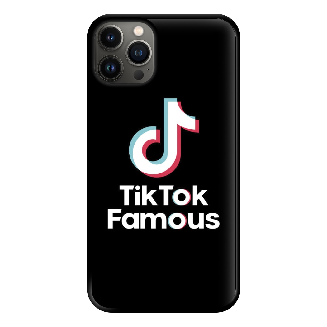 TikTok Famous Phone Case for iPhone 13