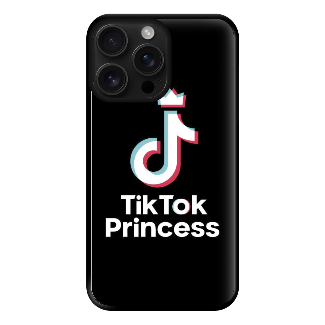 TikTok Princess Phone Case for iPhone 16 Pro Max