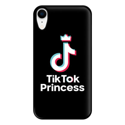 TikTok Princess Phone Case for iPhone XR