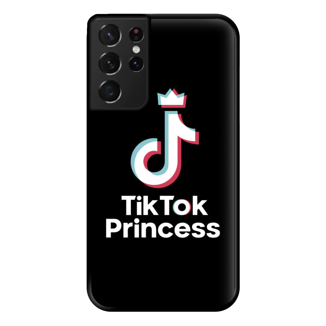 TikTok Princess Phone Case for Galaxy S21 Ultra