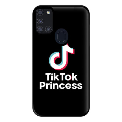 TikTok Princess Phone Case for Galaxy A21s