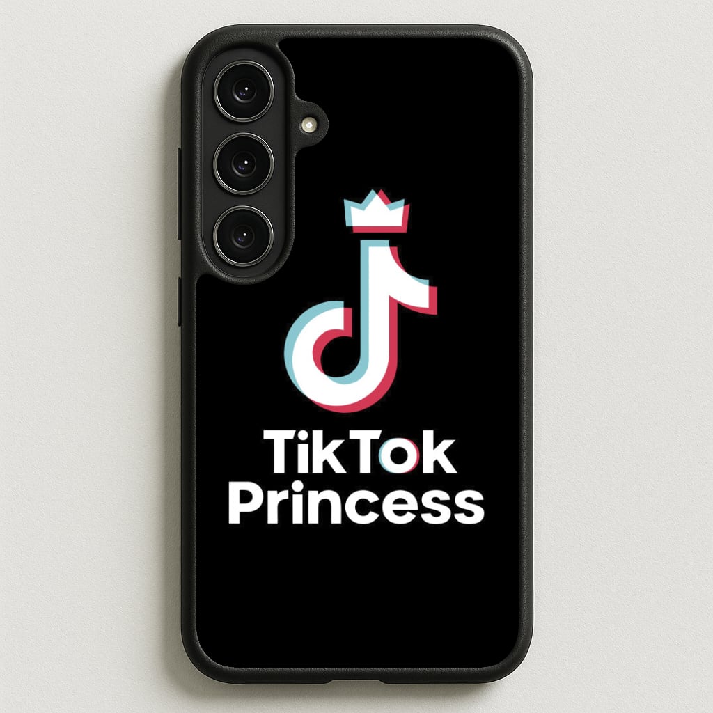 TikTok Princess Phone Case for Galaxy S25FE
