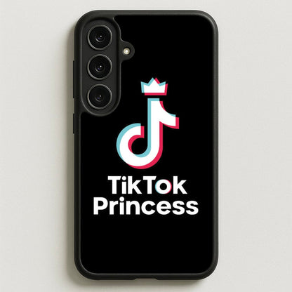 TikTok Princess Phone Case for Galaxy S25FE