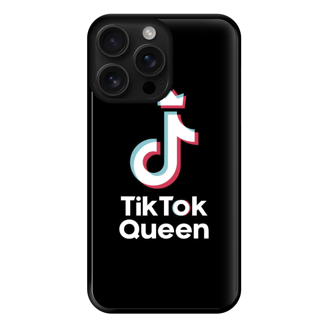 TikTok Queen Phone Case for iPhone 16 Pro Max