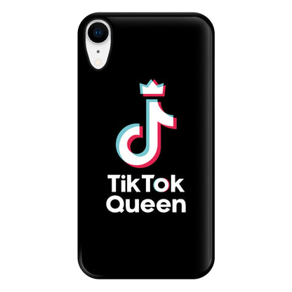 TikTok Queen Phone Case for iPhone XR