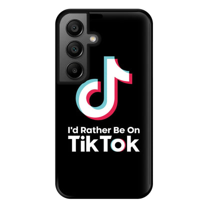 I'd Rather Be On TikTok Phone Case for Google Pixel 8