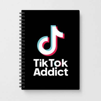 TikTok Addict Notebook