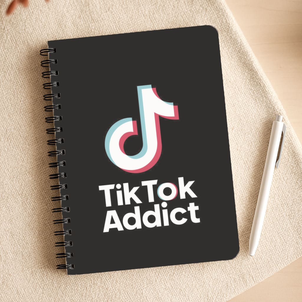 TikTok Addict Notepad