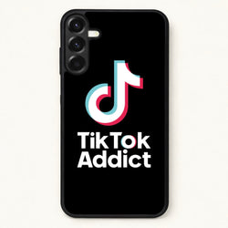 TikTok Addict Phone Case for Galaxy A57