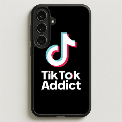 TikTok Addict Phone Case for Galaxy S25FE