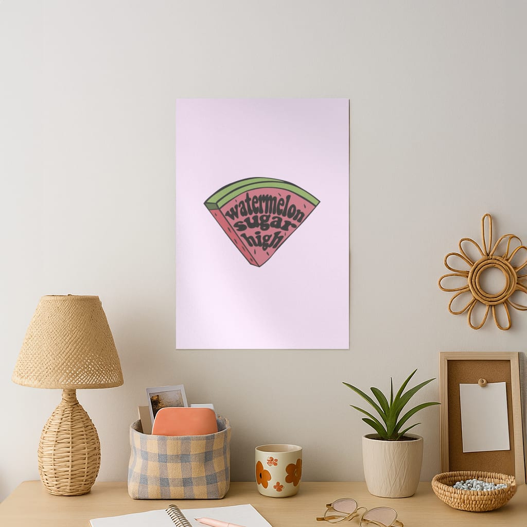 Watermelon Sugar High - Harry Art Print
