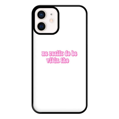 We Really Do Be Vibin Tho - TikTok Phone Case for iPhone 12 Mini