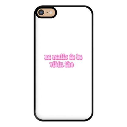 We Really Do Be Vibin Tho - TikTok Phone Case for iPhone 6 Plus / 7 Plus / 8 Plus