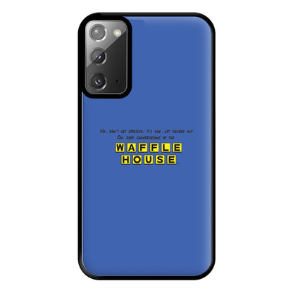 Waffle House - TikTok Trends Phone Case for Galaxy Note 20 Ultra