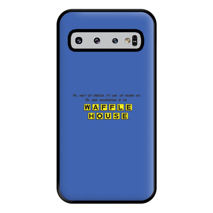 Waffle House - TikTok Trends Phone Case for Galaxy S10 Plus