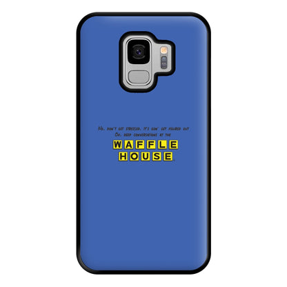 Waffle House - TikTok Trends Phone Case for Galaxy S9 Plus