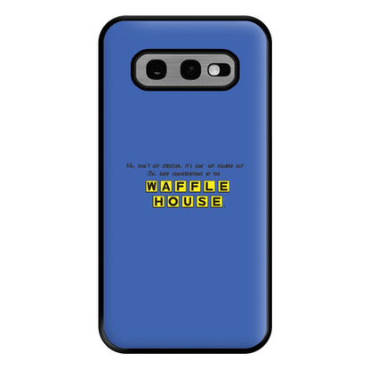 Waffle House - TikTok Trends Phone Case for Galaxy S10e