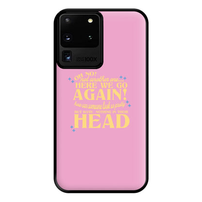 Here We Go Again! - TikTok Trends Phone Case for Galaxy S20 Ultra