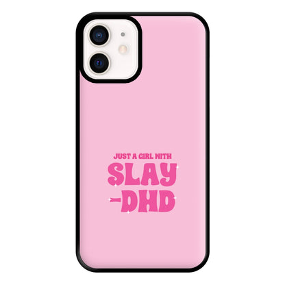 Just A Girl With Slay-DHD - TikTok Trends Phone Case for iPhone 13 Mini