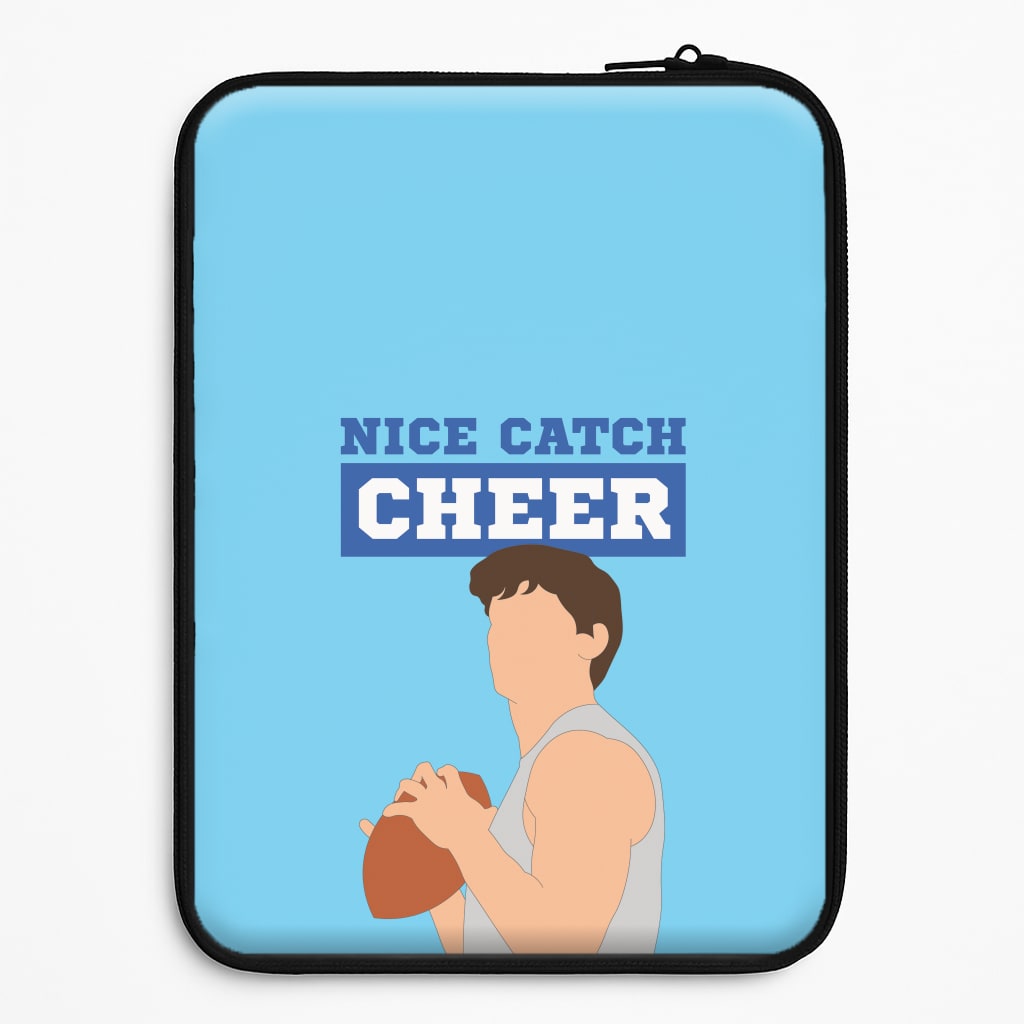 Nice Catch Cheer Laptop Sleeve