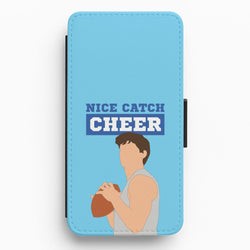 Nice Catch Cheer Flip / Wallet Phone Case