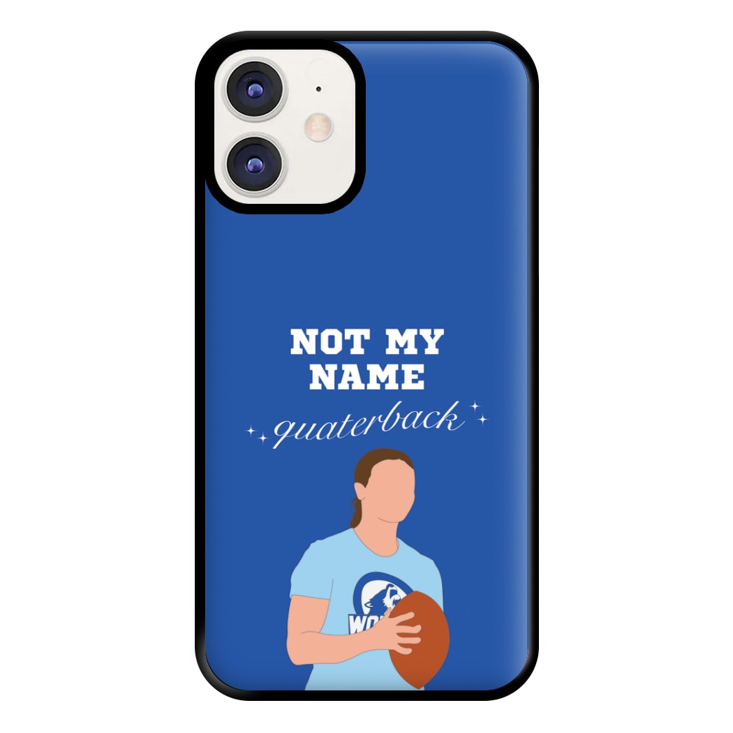 Not My Name Quaterback Phone Case for iPhone 12 / 12 Pro