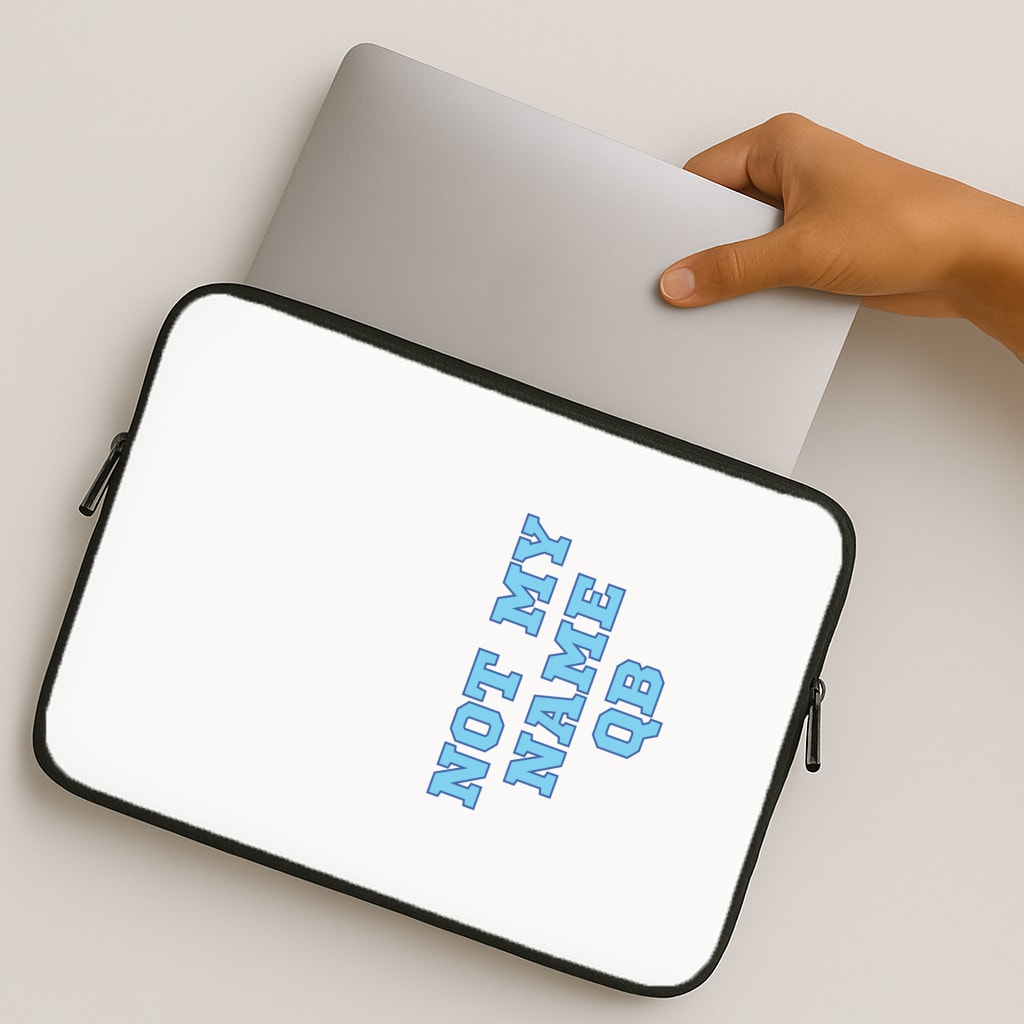 Not My Name QB MacBook Case
