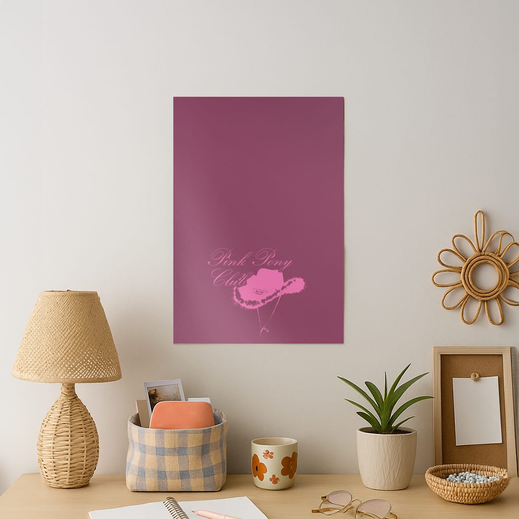 Pink Pony Club 1 Art Print