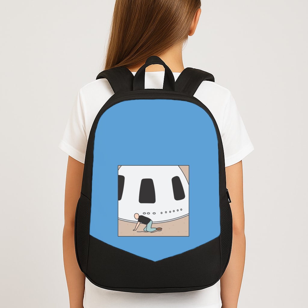 Jeff Falling Over Backpack
