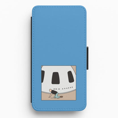 Jeff Falling Over Flip / Wallet Phone Case