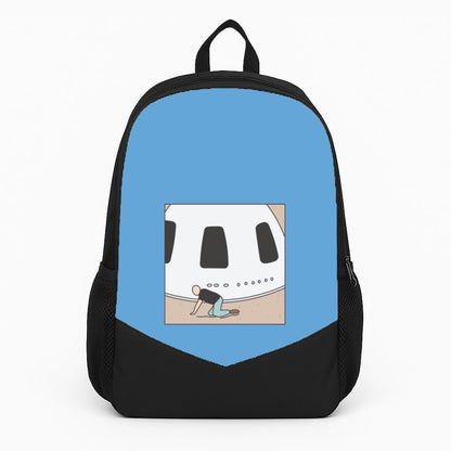Jeff Falling Over Backpack