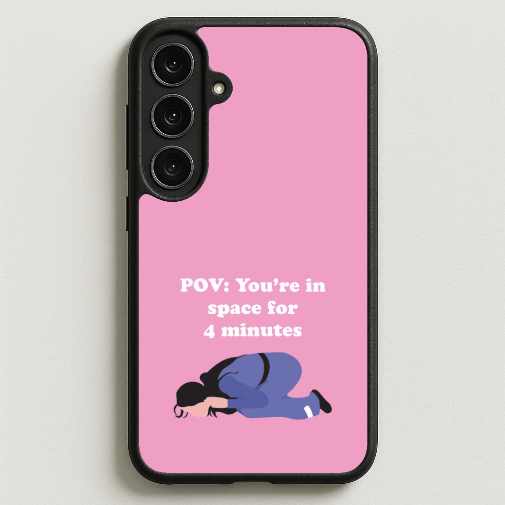 POV: You're In Space For 4 Minutes Phone Case for Galaxy S25FE