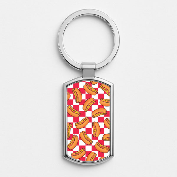 Silver Metal Keyring